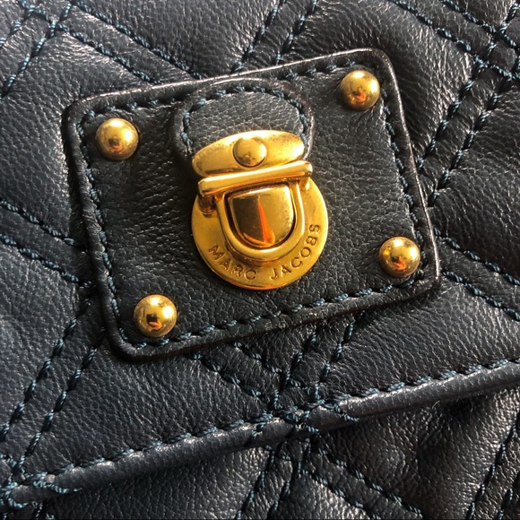 Marc Jacobs Single teal leather crossbody bag - Picture 5 of 10